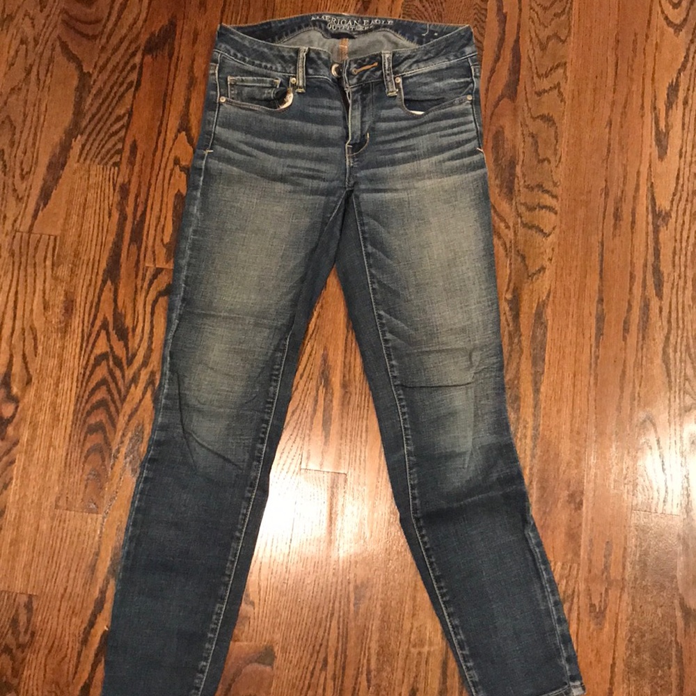 American Eagle medium wash jeans